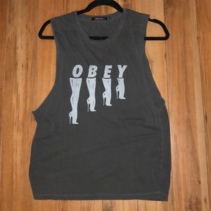 Obey muscle tee